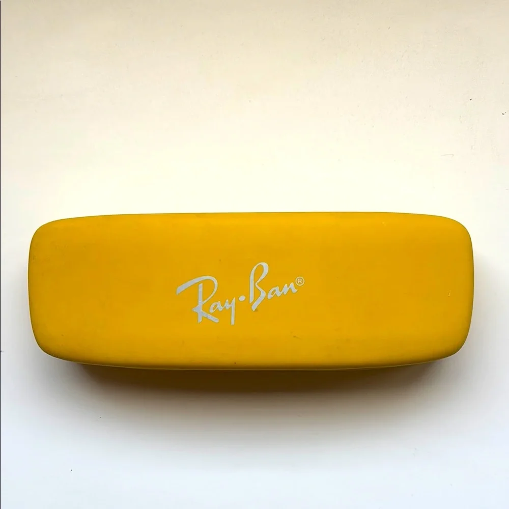 Ray-Ban Mustard Yellow Sunglasses Case